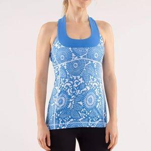 Lululemon Beachy Floral Shelf Bra Tank 8